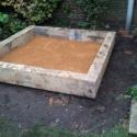 5. soft sand in bottom before installing liner