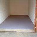9. clean paint and floor garage